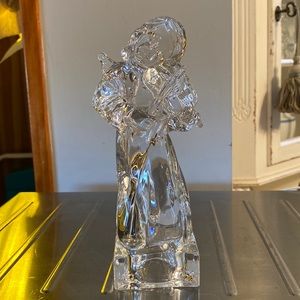 Heavy Glass Angel Violin 🎻 Statue